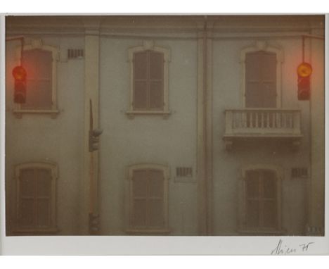 54
LUIGI GHIRRI  1943-1992
Reggio Emilia  1975
Stampa fotografica vintage a colori. Firmata al recto. cm 17,5 x 12,5  (32 x 3