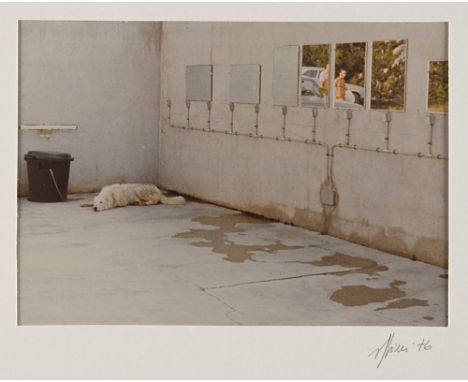52
LUIGI GHIRRI  1943-1992
Ile Rousse  1976
Stampa fotografica a colori. Firmata e datata al recto. Proveniente dalla cartell