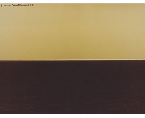 55
FRANCO FONTANA  1933
Paesaggio  1972
Stampa vintage a colori, procedimento cromogeno.  Firmata e datata al recto. cm 23 x 