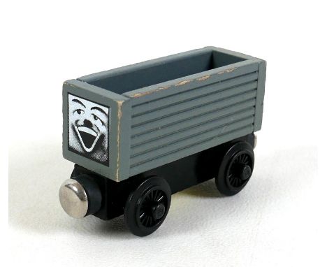 A rare Brio wooden model railway 'Troublesome Truck' from the Thomas The Tank Engine series, circa 1992, being a Roy Wilson p