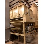 Located: Vincennes, IN -- Modern Counterflow cooler with swivel grid design, top airlock, level