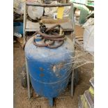 Located: Vincennes, IN -- blue pressurized tank, loading fee $10 ***Note from Auctioneer: Loading