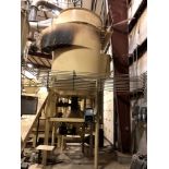 Located: Vincennes, IN -- Dust collector on legs with rotary valve, loading fee $200 ***Note from
