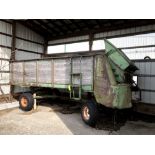 Located: Vincennes, IN -- Green feed wagon, loading fee $50 ***Note from Auctioneer: Loading Fees as