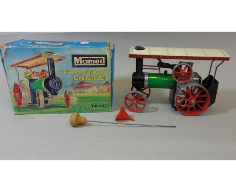 Mamod Traction Engine T.E.1A in original box 