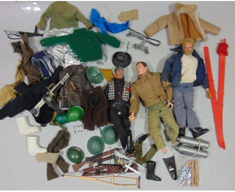 Collection of Action Man dolls, clothes and accessories (AF) 