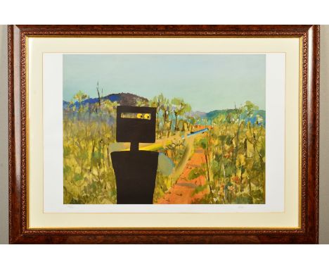 SIDNEY NOLAN (AUSTRALIAN / BRITISH 1917-1992), 'First-Class Marksman', a limited edition lithographic print from the Ned Kell