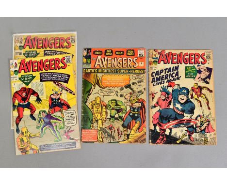 A COLLECTION OF AVENGERS COMICS, volume 1, issue 1 to 130, 138-141, 143, 147, 149-160, 163-164, 166, 168-180, 182, 184, 186, 