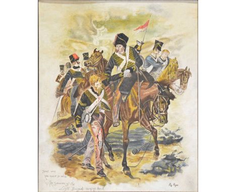 After Terence Cuneo,The Germans Surrender,colour print,73x88cm,After Jack Russell, We Will Remember Them, ciolour print, mult