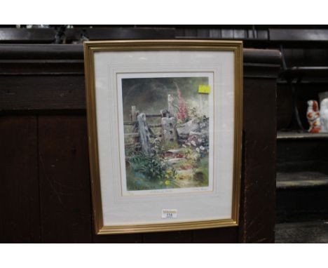 Limited edition Judy Boyes print "Lakeland Gate"
