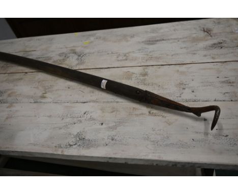 Wooden shafted tool 