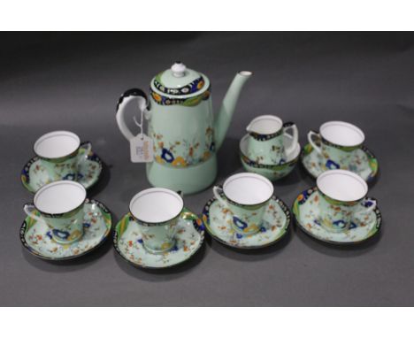 Early 20th century Collingwood teapot, cups and saucers, jug and bowl 