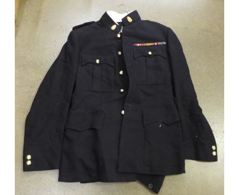 A Royal Army Ordnance Corps dress uniform 