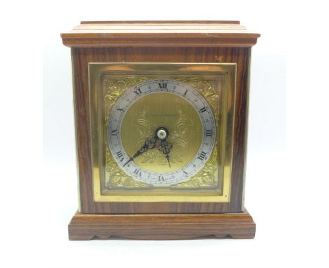 A Mappin &amp; Webb mantel clock with Elliott movement 