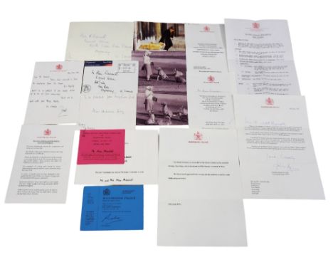 HM Queen Elizabeth II (1926-2022), a personalised typed and autograph signed letter to Mr (Alan) Maxwell thanking him for his