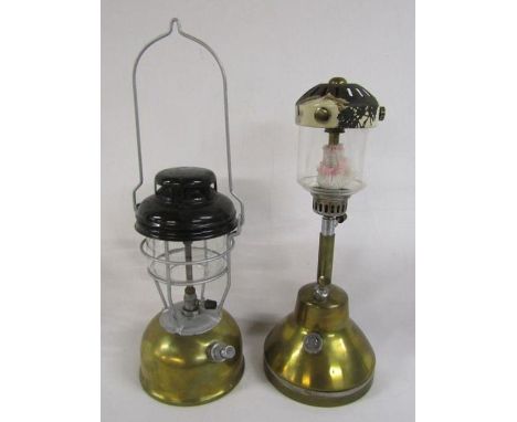 Bialaddin lantern and a Tilley lamp