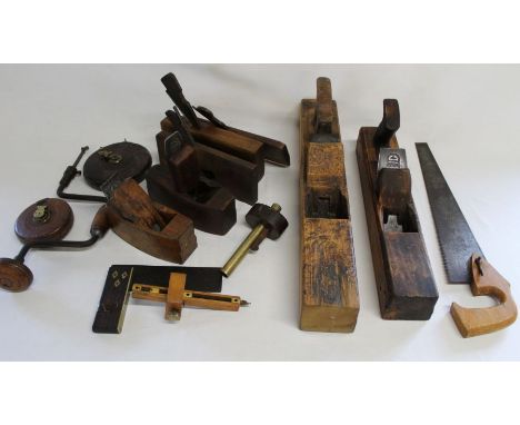 Selection of wood working tools