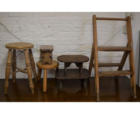 Vintage stools, footstools &amp; steps