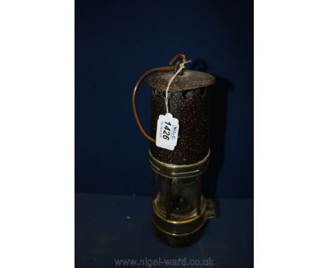 A Miner's Lamp.