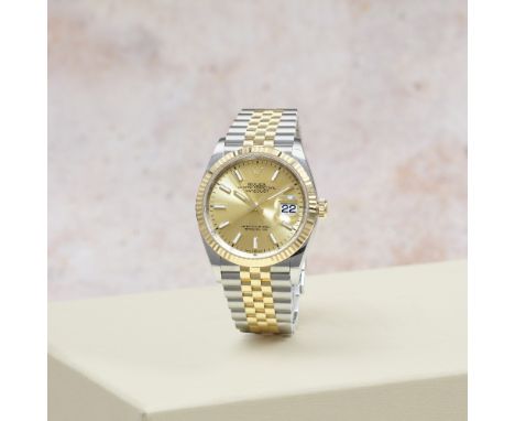 Rolex. A stainless steel and 18K gold automatic calendar bracelet watchModel: Datejust 36Reference: 126233Date: Purchased 3rd