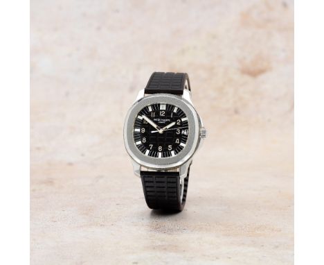 Patek Philippe. A fine stainless steel automatic calendar wristwatchModel: AquanautReference: 5065A-001Date: Purchased 13th D