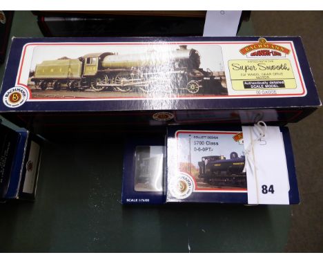 A quantity of various boxed Bachmann 00 gauge locomotives (5), consisting of (1) 31-901A 57xx GWR Shirtbutton (2) 31-056 j72 