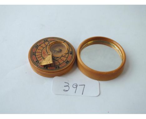 A unusual pocket sundial