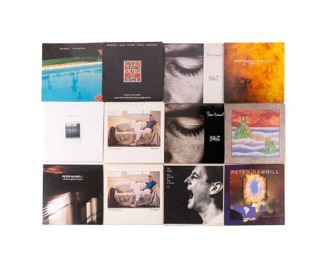 Peter Hammill: twenty one original vinyl LPs comprising two "A Black Box", two "Enter K", "Portrait", four "Skin", "The Fall 