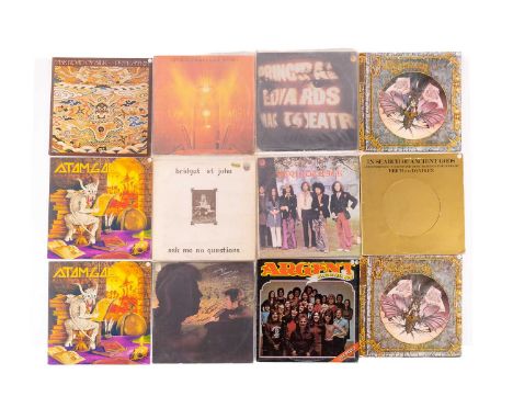 Twenty-five original Prog Rock vinyl LPs comprising a UK first pressing "Bridget St John- Ask Me No Questions", "Beau", "Mike