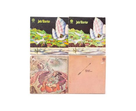 Jade Warrior: a UK first pressing on the Vertigo Label 1971 (6360033) having an original inner sleeve, in addition to a USA f