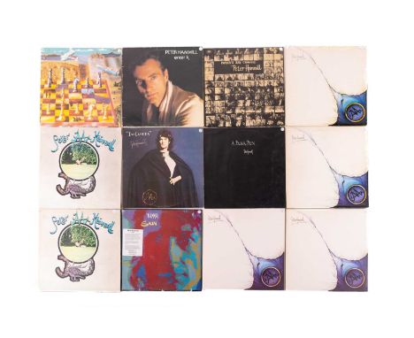 Peter Hammill: thirteen original vinyl LPs comprising a UK first pressing of "Fools Mate", two "Chamelion in the Shadow of th