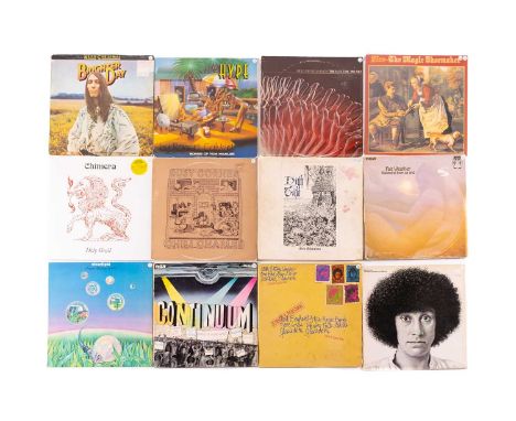 Twenty-five original Prog Rock vinyl LPs comprising "Fairweather- Beginning from an End" RCA Neon, "High Tide- Sea Shanties",