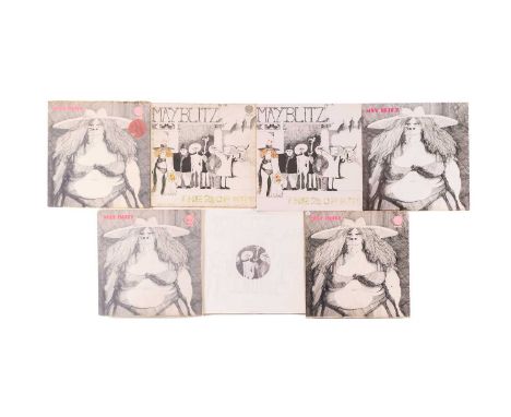 May Blitz: "The 2nd of May" UK first pressing on Vertigo (6360037) along with a later reissue, together with four "May Blitz"