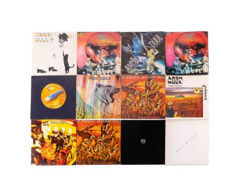 Amon Duul II: twenty one original vinyl LPs comprising a signed "Phallus Dei" UK first pressing, "Phallus Dei" (LBS 83279 I),