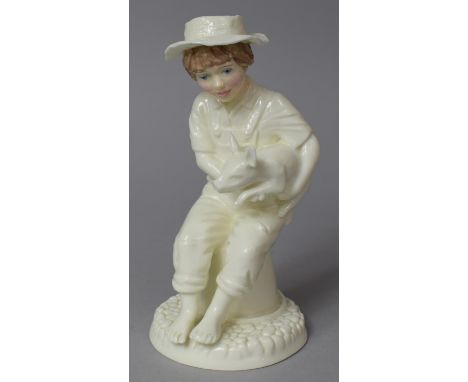 A Royal Worcester Figure, Limited Edition "Pick of the Litter" 