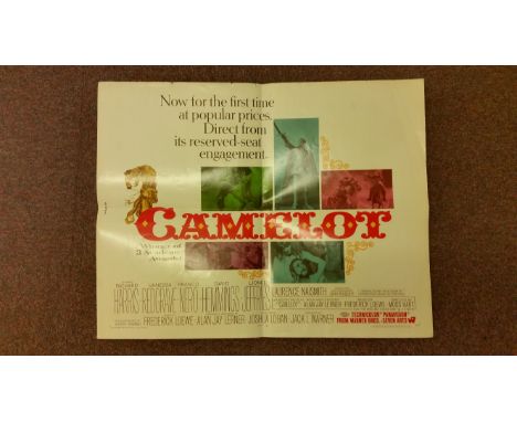 CINEMA, posters, mainly UK quad crown issues, inc. Camelot (US half sheet); March Or Die (UK 1-sheet); Carnal Knowledge (US 1