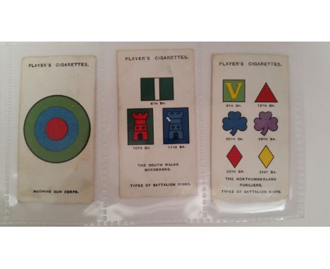 MIXED, part sets &amp; odds, inc. Players, Struggle For Existence, Army Corps &amp; Divisional Signs 1914-1918, Birds &amp; T