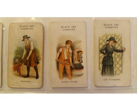 CARRERAS, part sets &amp; odds, inc. History of Army Uniforms, Women on War Work, Amusing Tricks, Flowers, Airmen &amp; Airwo