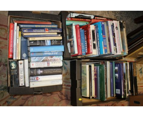 TWO TRAYS OF ASSORTED VINTAGE BOOKS