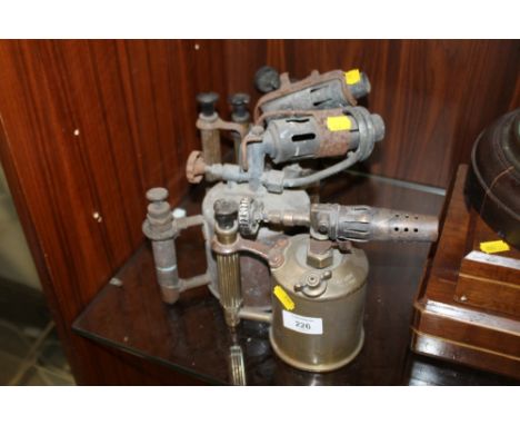 FOUR ASSORTED VINTAGE BLOW TORCHES