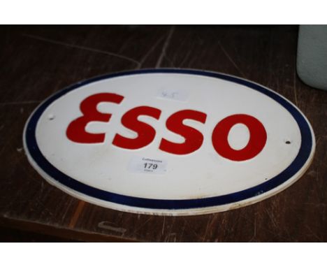 ***A CAST ESSO PLAQUE