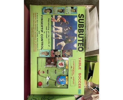 SUBBUTEO football and SCALEXTRIC CONDITION: as found, clearance, see photos 