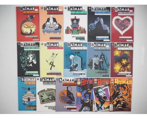 BATMAN: THE LONG HALLOWEEN #1, 2, 3, 4, 5, 6, 7, 8, 9, 10, 11, 12, 13 + HITMAN #1, 2 &amp; 3 (16 in Lot) - (1996/97 - DC) Com