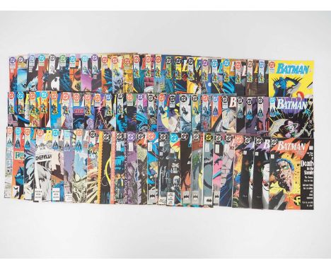 BATMAN #428 to 500 (74 in Lot) - (1988/1993 - DC) - Includes the 'Death' of Robin (Jason Todd) killed by the Joker, the first