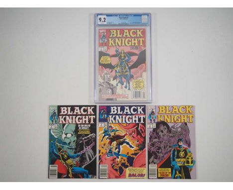 BLACK KNIGHT VOL. 2 #1, 2, 3, 4 (4 in Lot) - (1990 - MARVEL) - Complete run of the first solo series featuring Dane Whitman a