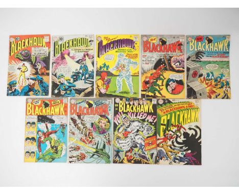 BLACKHAWK #165, 166, 191, 197, 198, 219, 225, 237, 241 (9 in Lot) - (1961/1968 - DC) - With cover art and interior pencils by