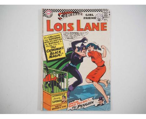 SUPERMAN'S GIRLFRIEND: LOIS LANE #70 (1966 - DC) - KEY Book - First Silver Age Catwoman appearance + Batman, Robin, Penguin a