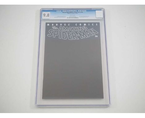 AMAZING SPIDER-MAN VOL. 2 #36 (2001 - MARVEL) - GRADED 9.8 (NM/MINT) by CGC - Blackout cover - World Trade Centre story by J.