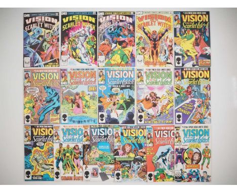 VISION AND THE SCARLET WITCH LOT (16 in Lot) - Includes VISION AND THE SCARLET WITCH #1, 2, 3, 4 (1982/1983) + VISION AND THE