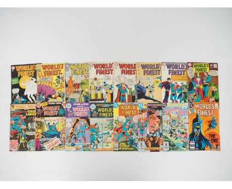 WORLD'S FINEST #123, 127, 139, 147, 149, 153, 159, 178, 201, 218, 229, 231, 243, 292, 303, 323 (16 in Lot) - (1962/1986 - DC)